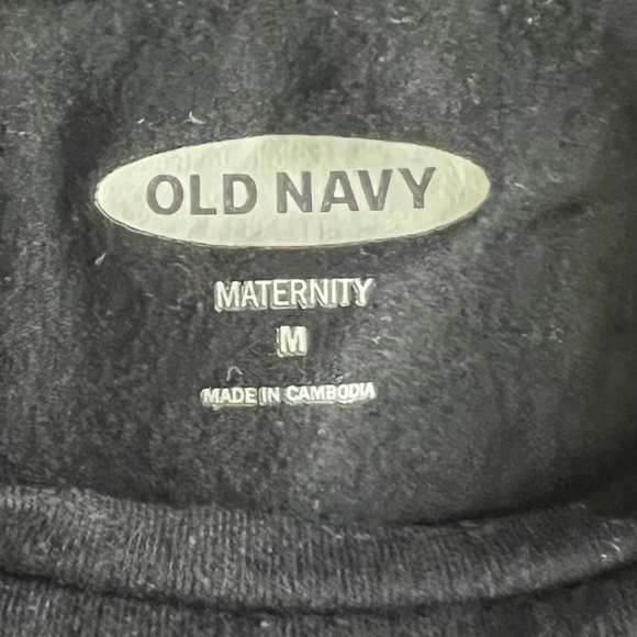 Old navy stretchy tank/tee fitted maternity dress size Medium - Picture 4 of 4